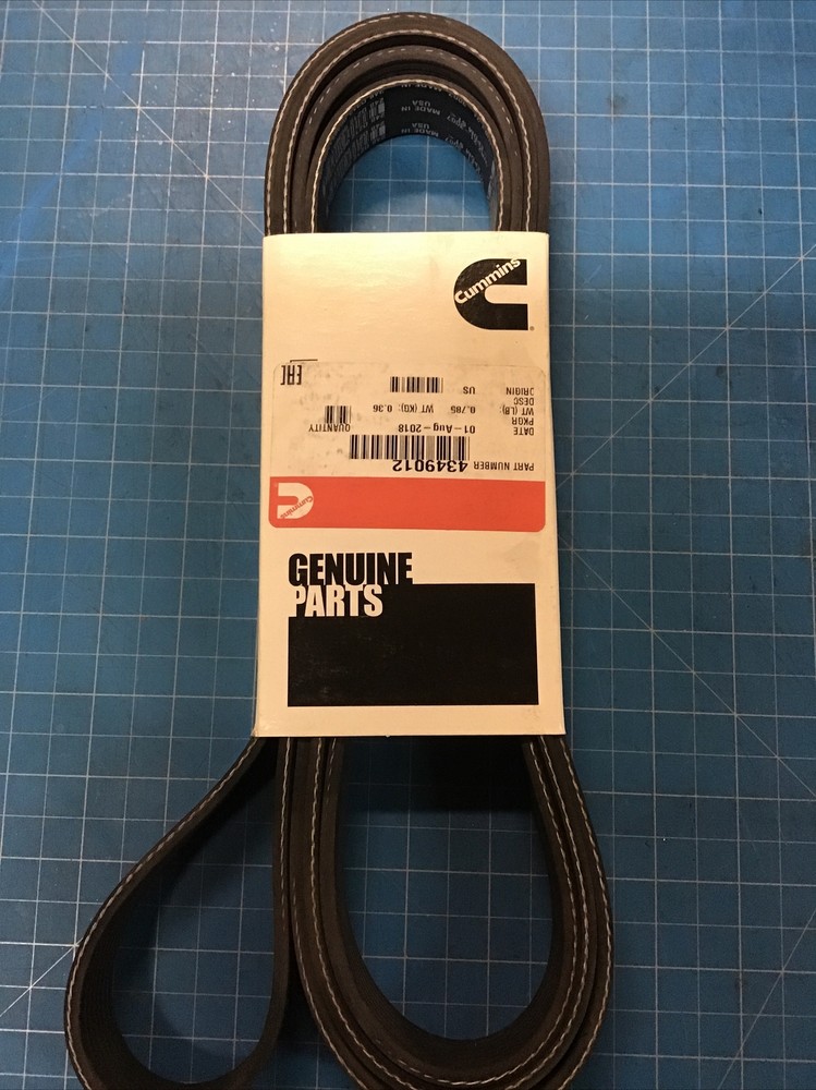Cummins BELT,V RIBBED 4349012 NOS