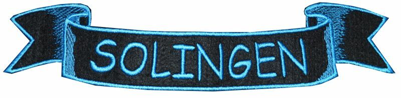 Large Back Patch Patches Solingen Many Colours (462)