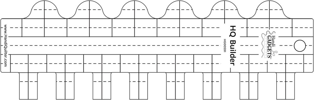 Handi Quilter HQ Builder Template HG00593