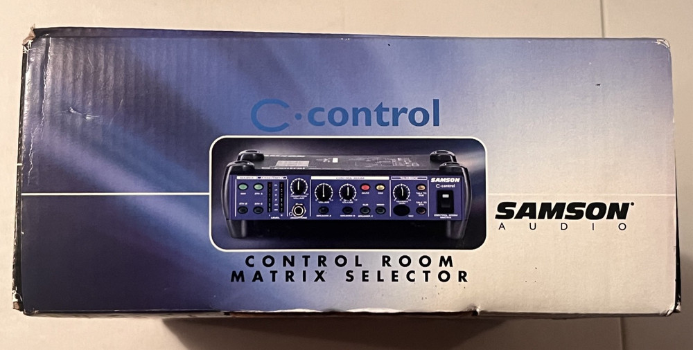 SAMSON C AUDIO CONTROL CONTROL ROOM MATRIX SELECTOR
