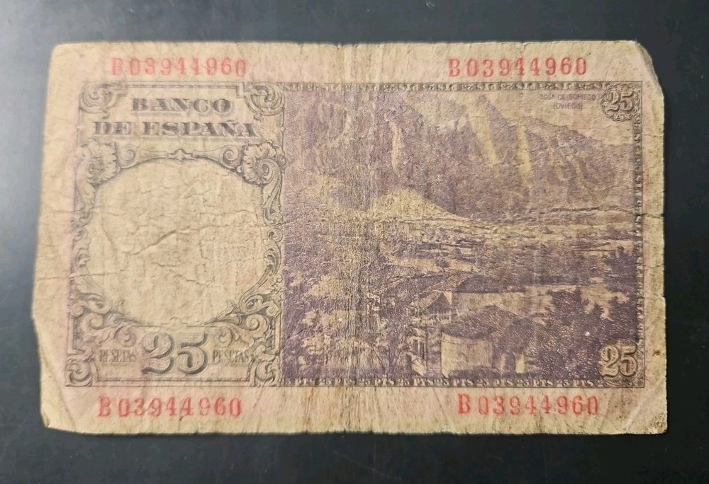 SPAIN - 25 Pesetas 1946 Banknote