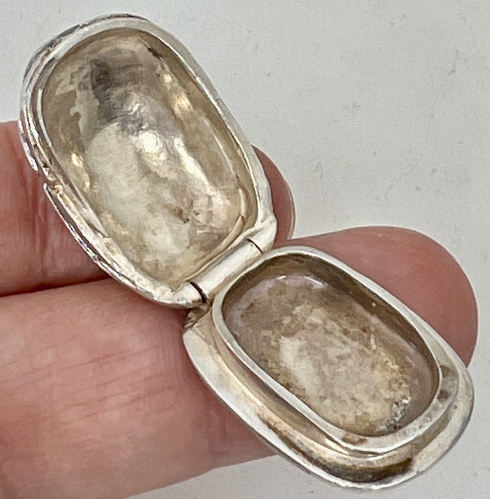 Tiffany & Co Sterling Silver Scarab Pill Box - 95513