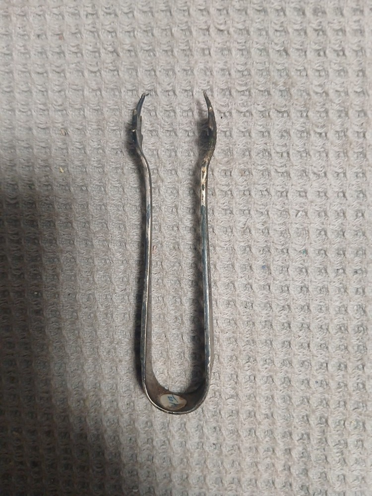 Antique Victorian Sugar Cube Tongs (EPNS)