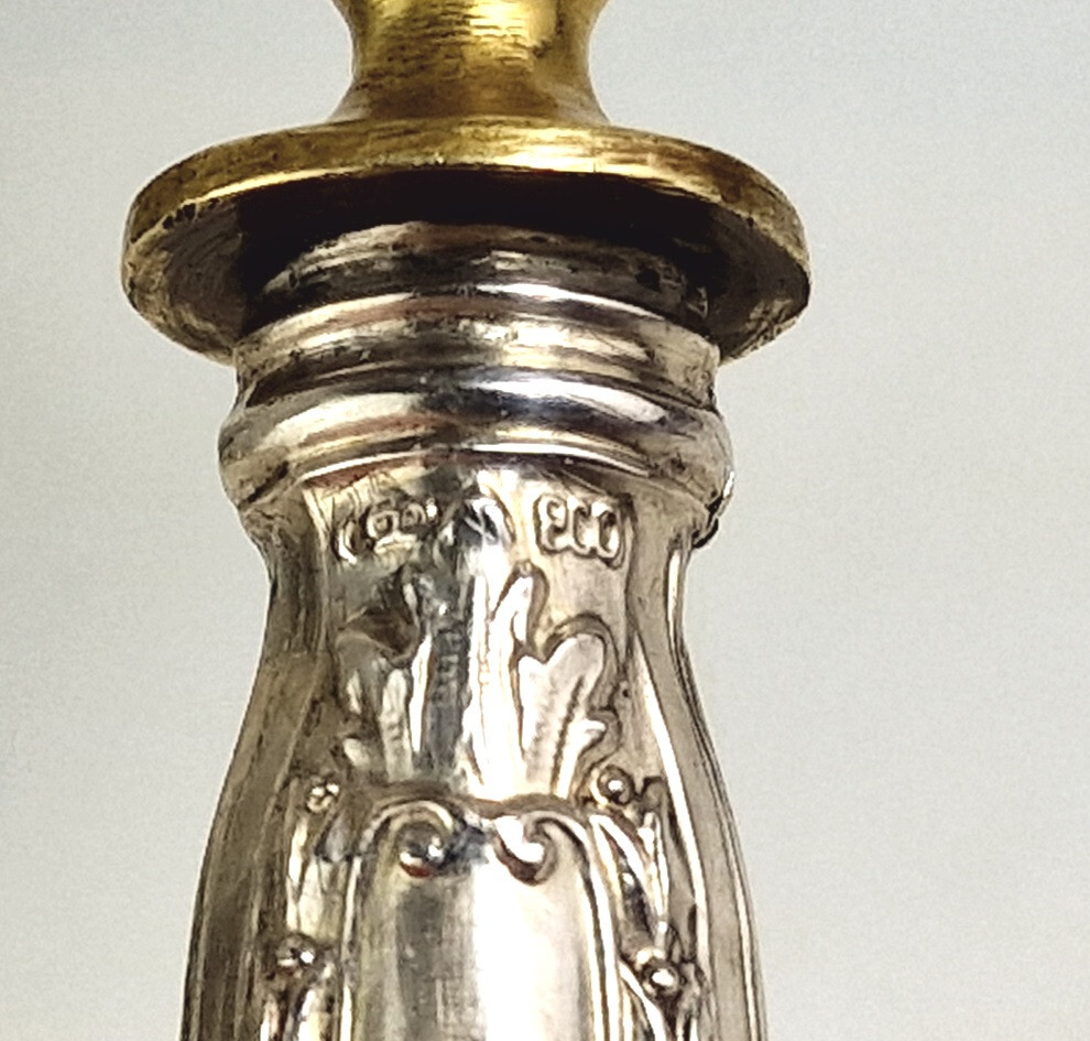 Cake Server 800 Silver Brass around 1900 R81