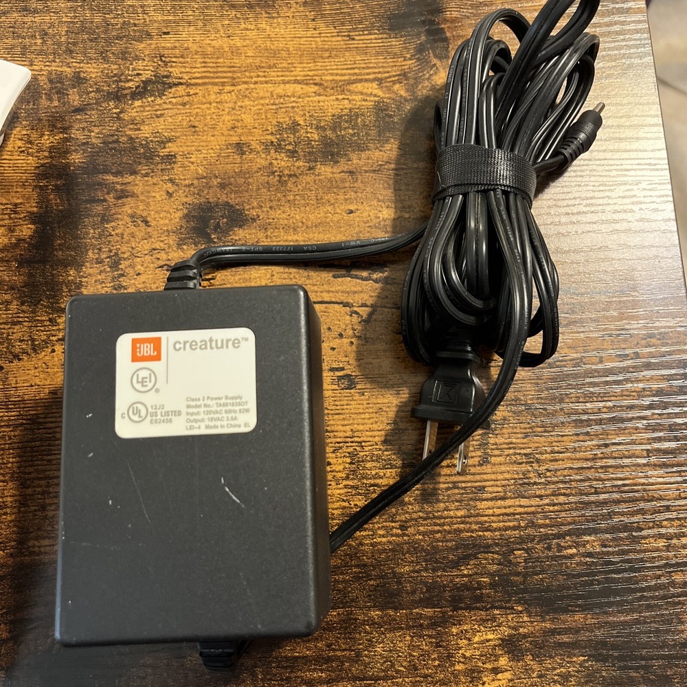 JBL Creature Subwoofer And Power Supply, White, Tested, 2 Available