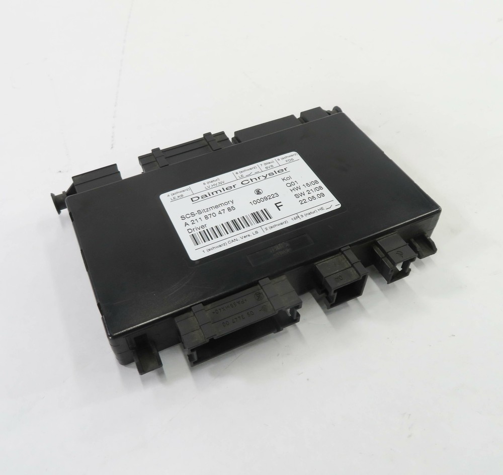 2010 MERCEDES CLS550 (W219) LEFT FRONT DRIVER SEAT CONTROL MODULE