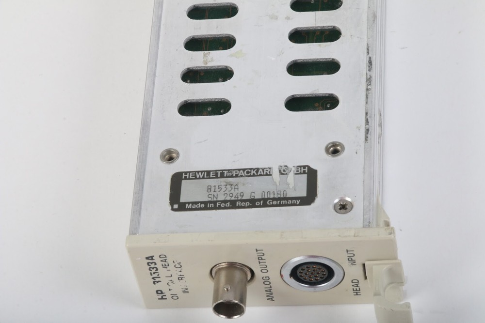HP Hewlett Packard 81533A Optical Head Interface Module- Fair Condition