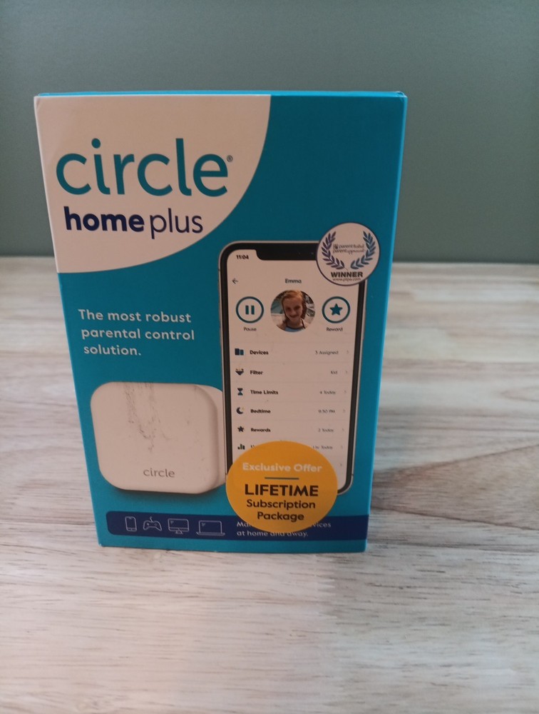 Circle Home Plus Parent Control Hub Device New Open Box