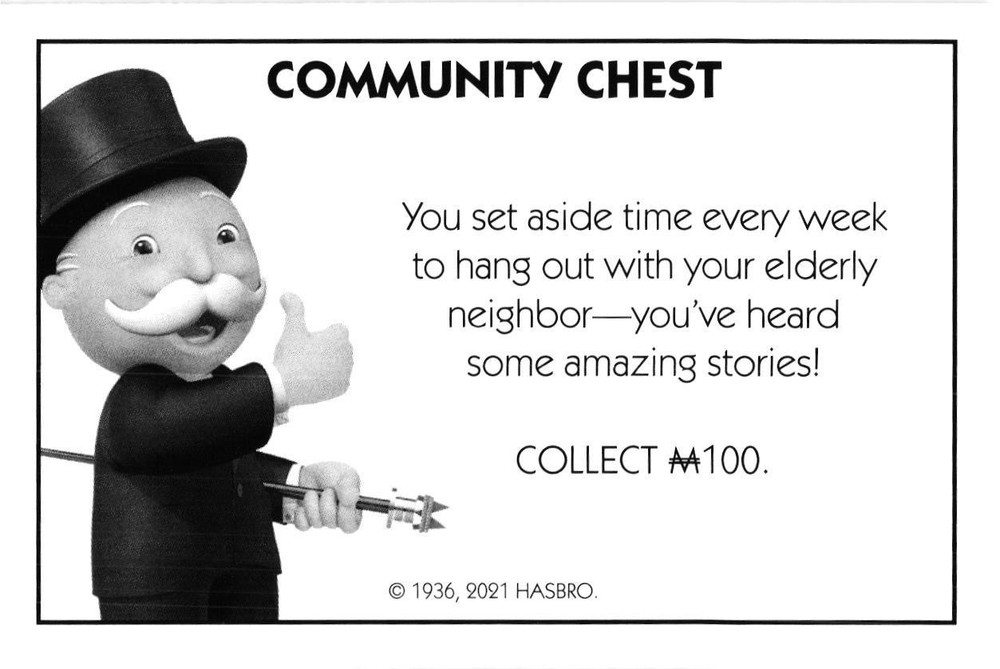 Monopoly Card Community Chest