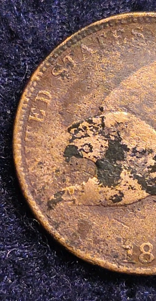 1857 1C Flying Eagle One Cent