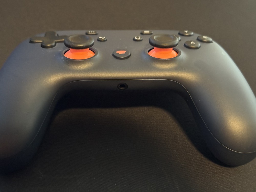Google Stadia Founders Limited Edition Blue Controller - works - Bluetooth