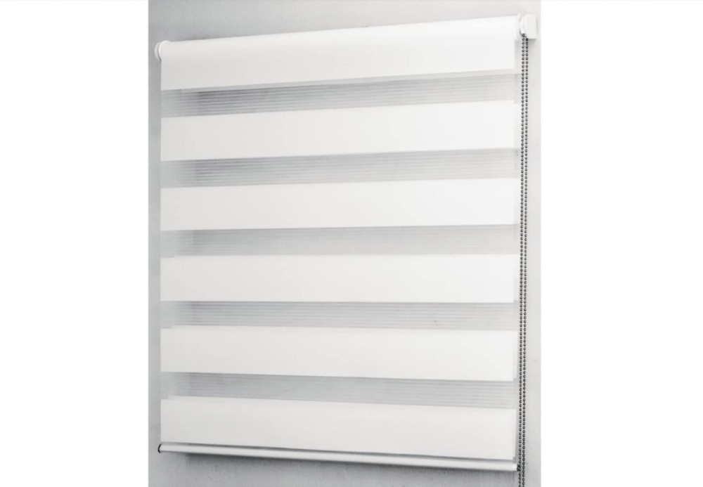 Day and Night Roller Blind White  Window Shade Polyester  Blind Roller Shutter