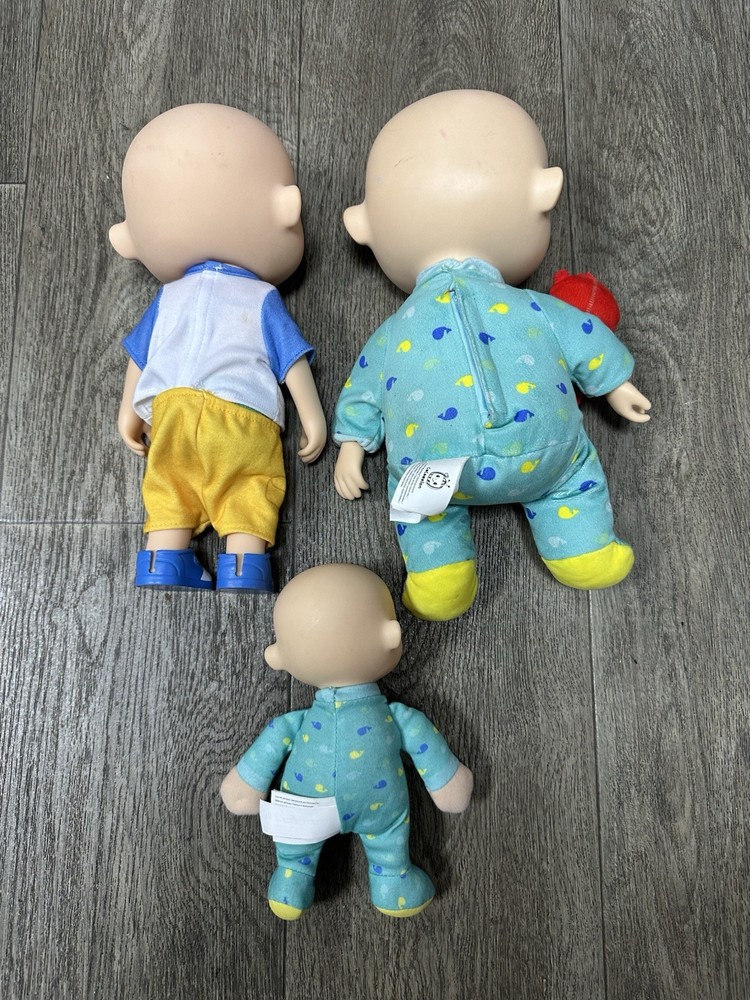 3 x Cocomelon Doll Bundle - Interactive Dolls & More