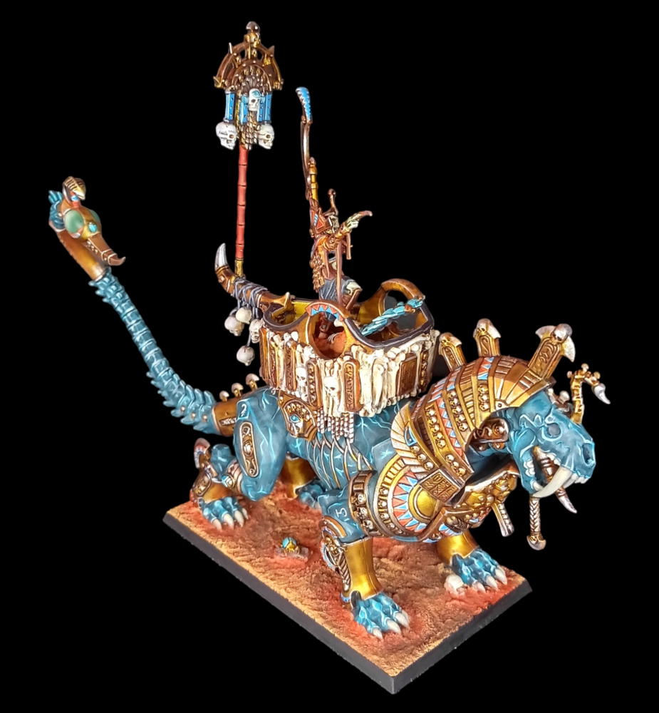 Comission miniature PRO Painted - Warsphinx / Necrosphinx Khemri Warhammer