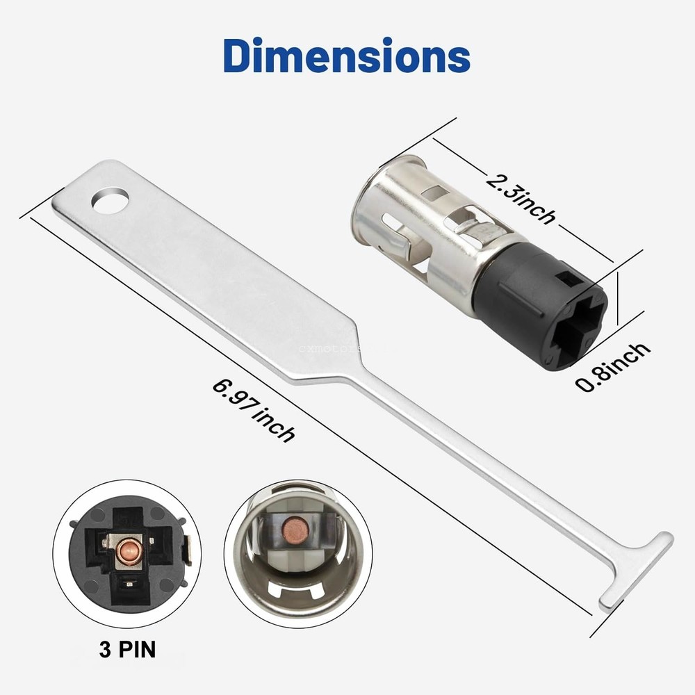 Cigarette Lighter Socket Replace 56457 For Cadillac Escalade ESV EXT 2003-2011
