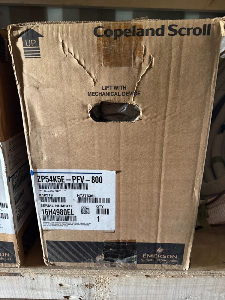 Copeland Scroll Compressor ZP54K5E-PFV-800