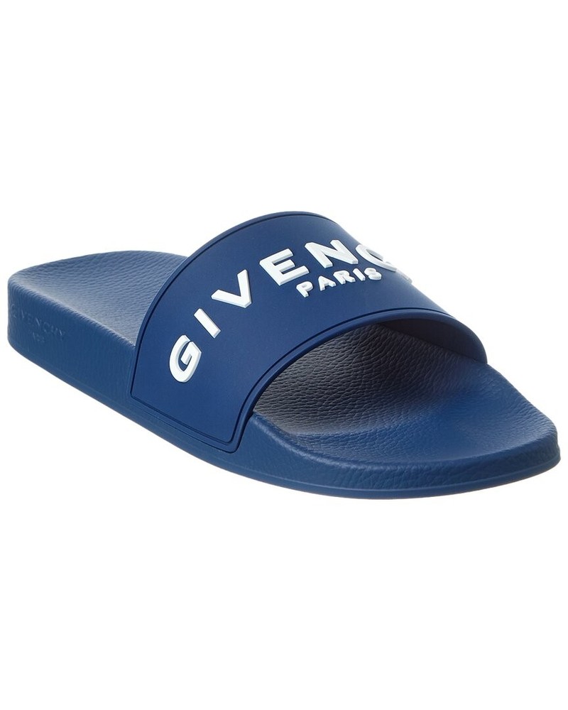 Givenchy Logo Slide Men's Blue 42