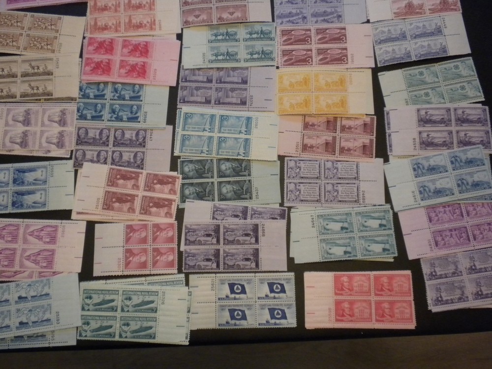 TWENTY-FIVE DIFFERENT US PB'S FROM LARGE SELECTION -FAMOUS AME ETC. NH OG