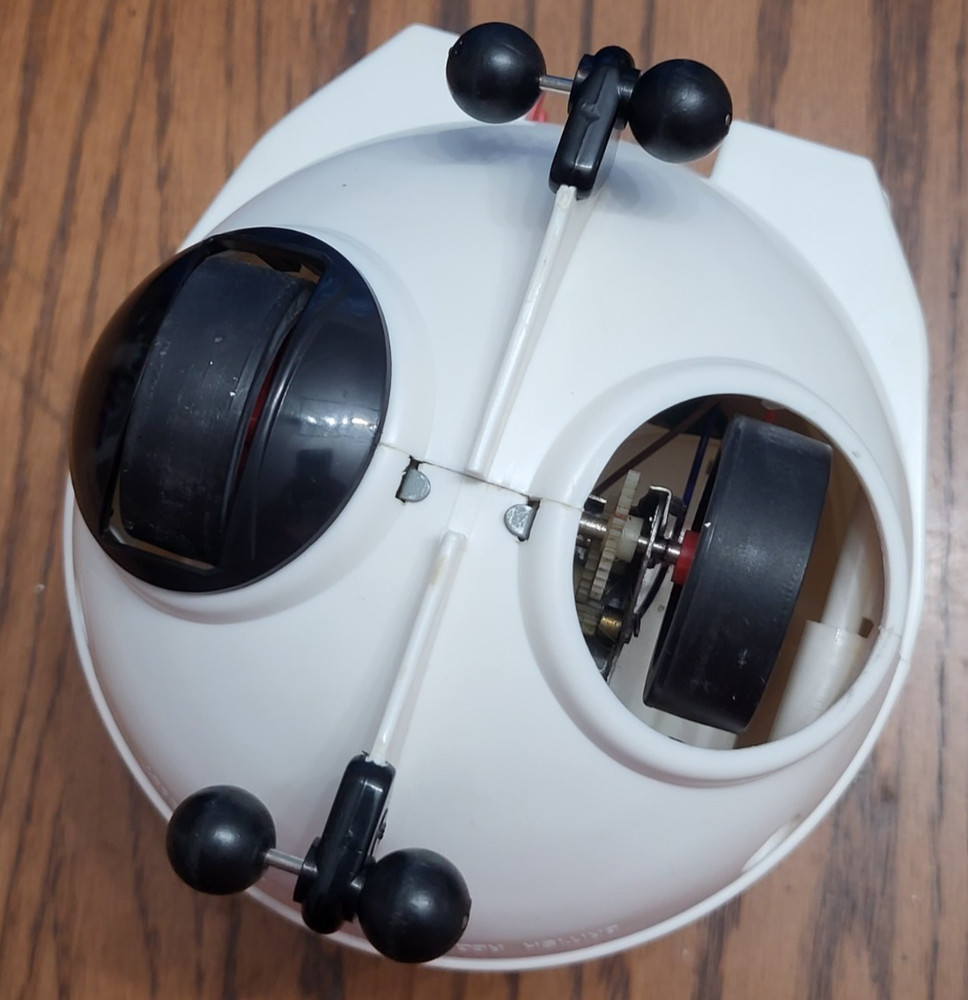 Vntg Working 1980's Axlon COMPUROBOT Programmable Electronic Moving Robot Britis