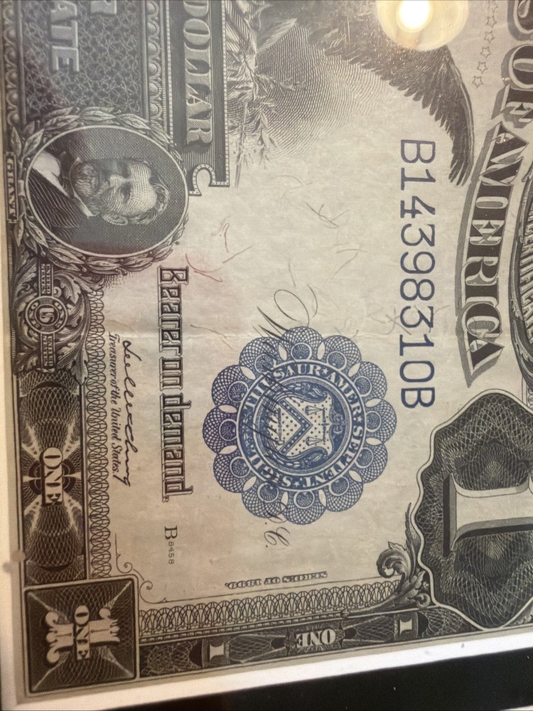 1899 $1 Silver Certificate Black Eagle FR.226