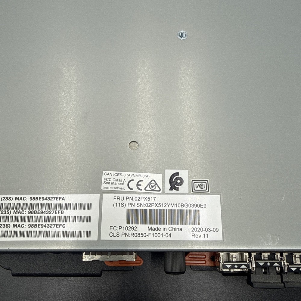 IBM 02PX517 2072 Storwize FlashSystem 5000 V5030E Storage Node Controller