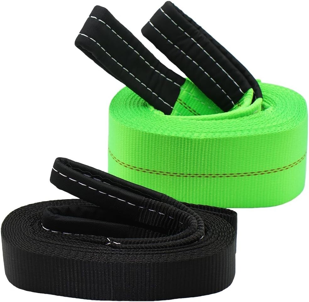 Grip 23037 2 pc Heavy Duty Tow Strap Set