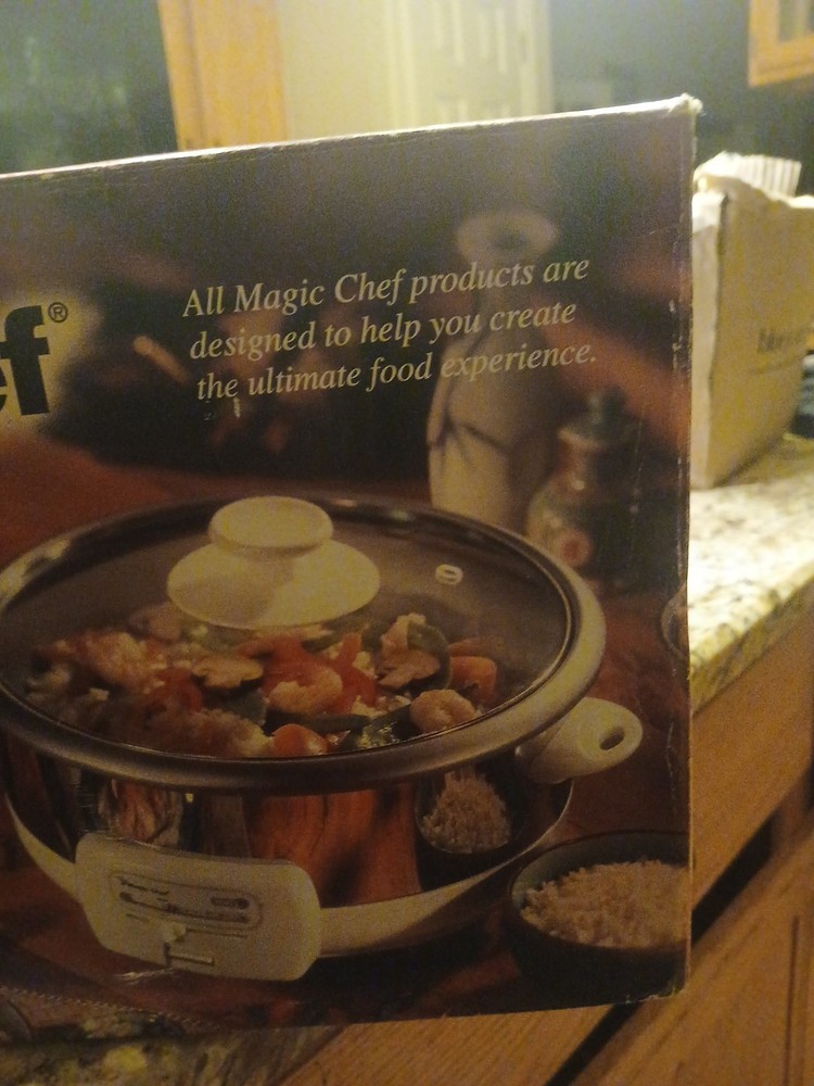 Magic Chef Multi Function Skillet And Rice Cooker #120 In Orginal Box