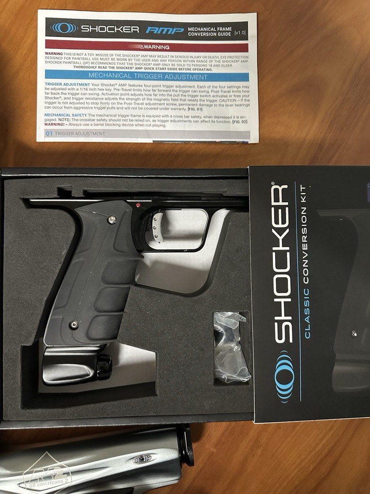shocker amp paintball gun