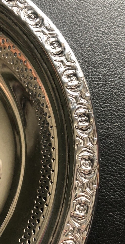 Antique Reed And Barton Silver Plate Bowl Marked "1702
