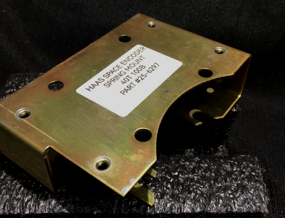 HAAS SPACER ENCODER SPRING MOUNT 40T 100B PART# 25-6297