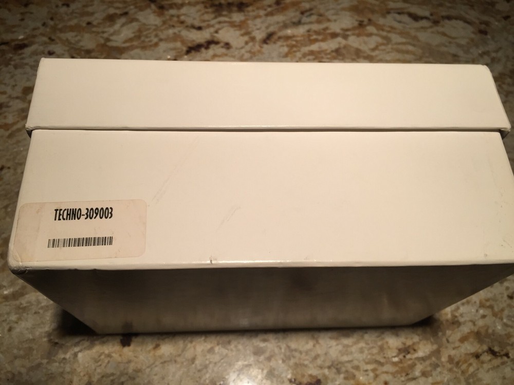 Authentic TechnoMarine White Watch Presentation Box with Papers