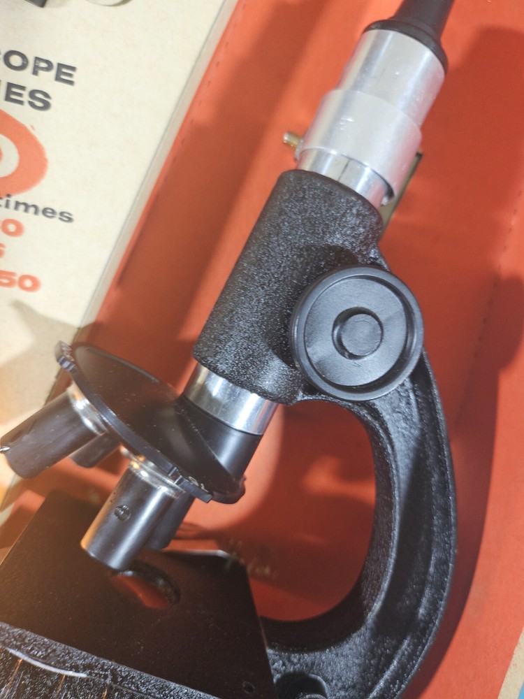 Porter Science Microcraft Student Research Microscope Lab No. 264 w/ Extras 🔥