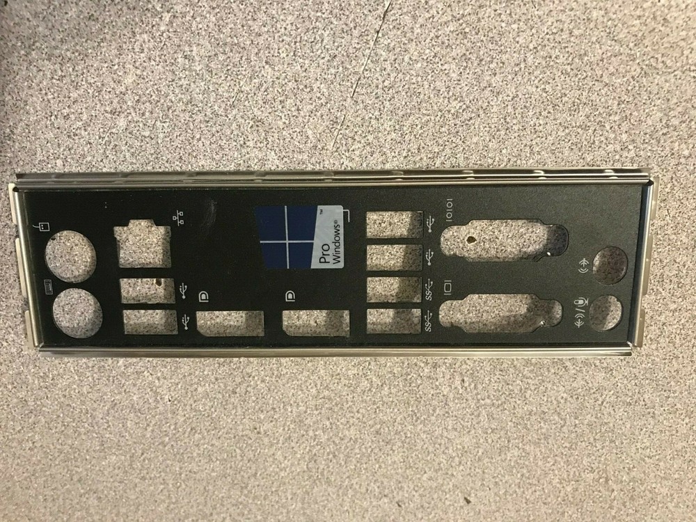 Dell Precision T1700 Tower I/O Shield Bezel Backplate Cover Quick Ship
