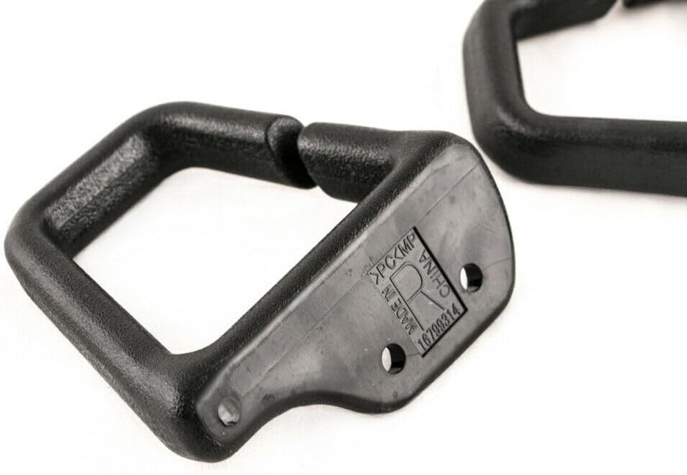 2Pc Ebony Black Seat Belt Shoulder Guide Loop 1993-2002 Camaro Firebird HT7202