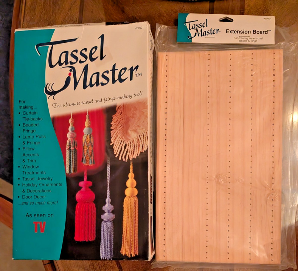 Darice Tassel Master Maker with Extra Enhancer Board Vintage