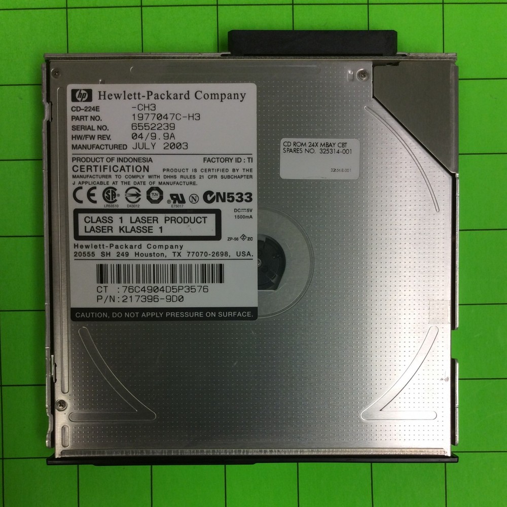 CD-224E 1977047C-H3 Optical Disc Drive