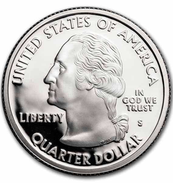 2004-S Florida Silver Gem Proof State Quarter 90% Silver – Gateway to Discovery