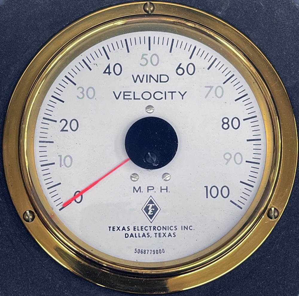 Texas Electronics Inc Windmeter II Wind Velocity Meter