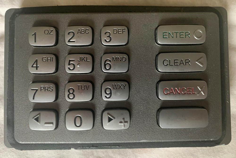 Hyosung 7128000022 EPP ATM Machine Gray Keypad 6000K
