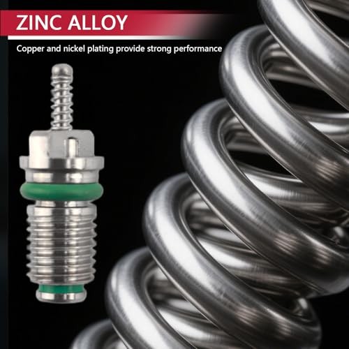 39PCS AC Valve Core Kit,AC Valve Kit Include Single & Double Head ACS Valves