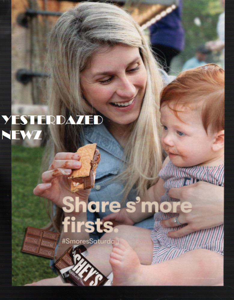 2020 Print Ad for Hersheys "Share s'more firsts."