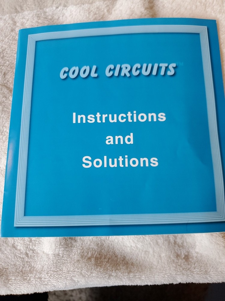 ScienceWiz Cool circuits electronic puzzle game tested working/great condition