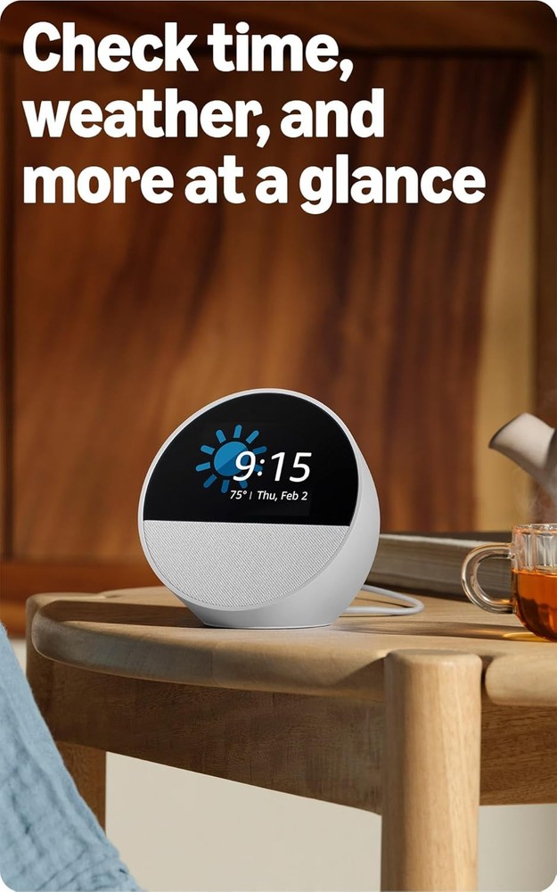 Amazon Echo Spot 2024 - Black BV84J9