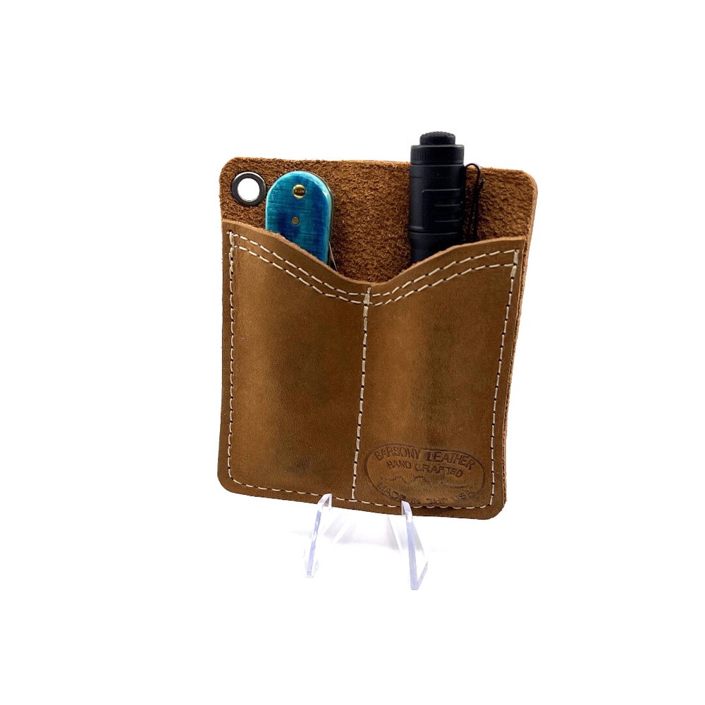 Barsony Leather Pocket Organizer