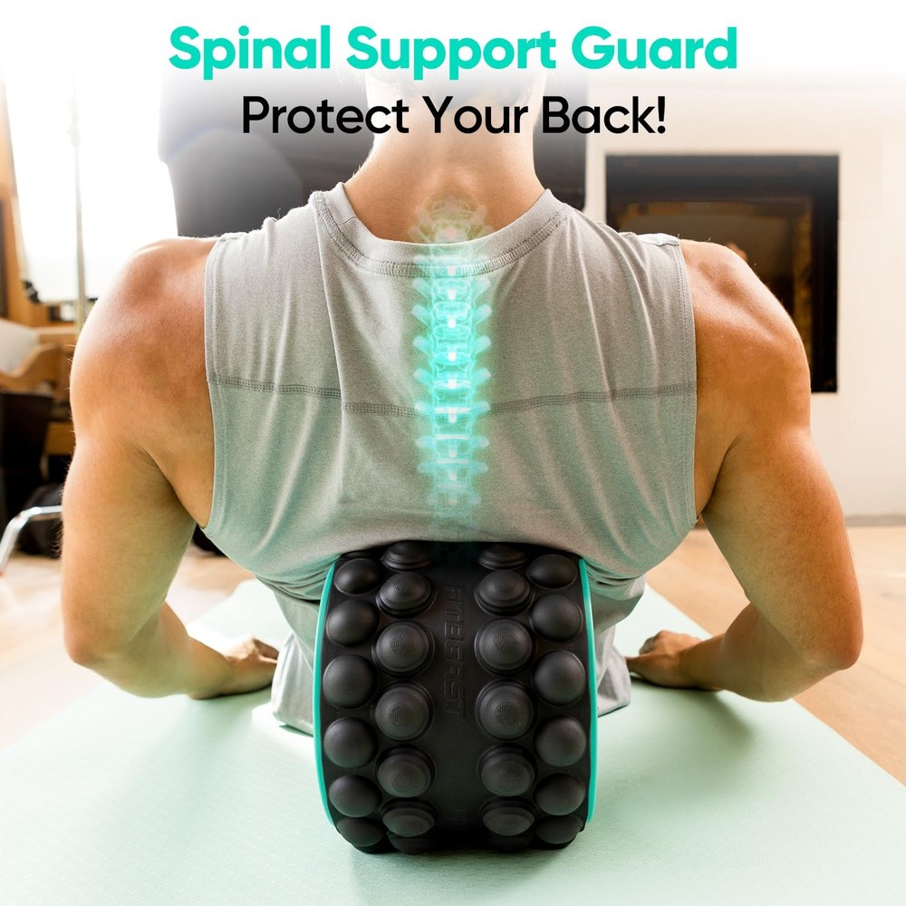 Back Roller, Back Wheel Foam Roller - Targeted Muscle Roller for Deep Tissue ...