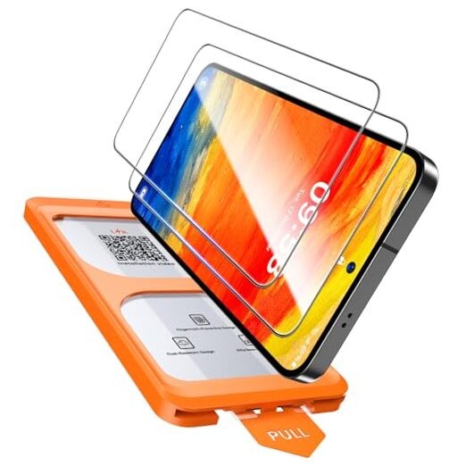 2 Pack for Samsung/S25+ Screen Protector Tempered Galaxy S25 Plus Clear