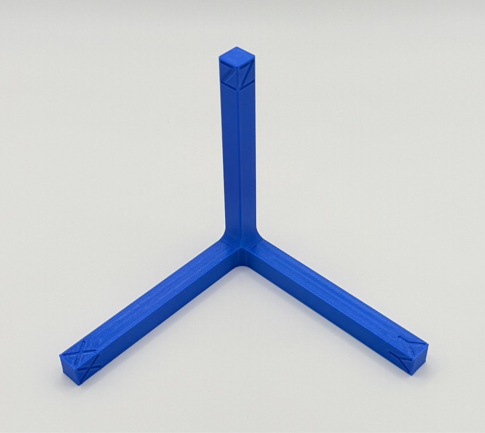 XYZ Coordinate Axes Model | 3D Printed Educational Tool | Geometry & Physics Aid