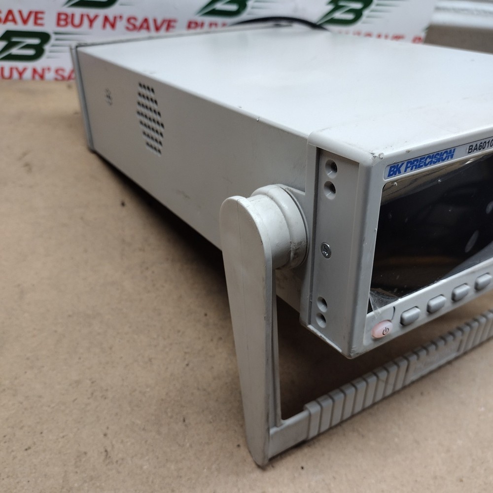 BK Precision BA6010 60V Battery Analyzer w/Power Cord - Powers On - USED