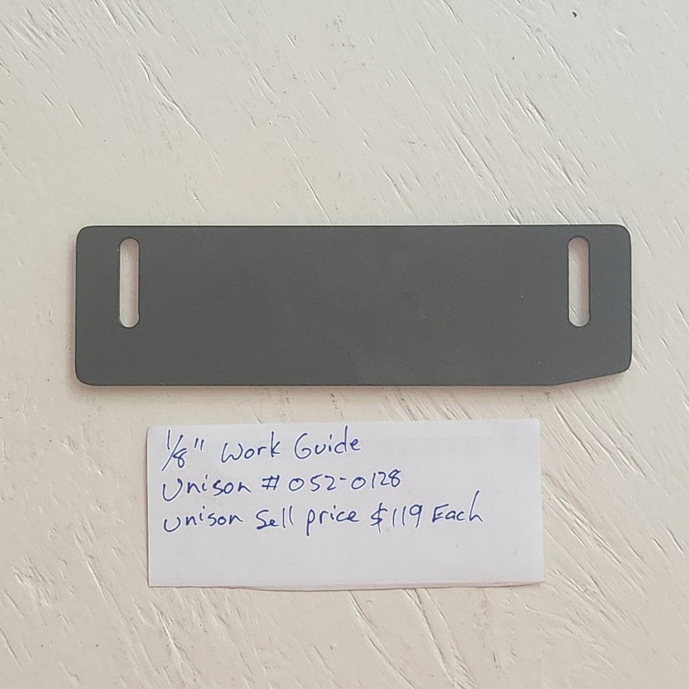 Unison Dedtru Throughfeed Assembly