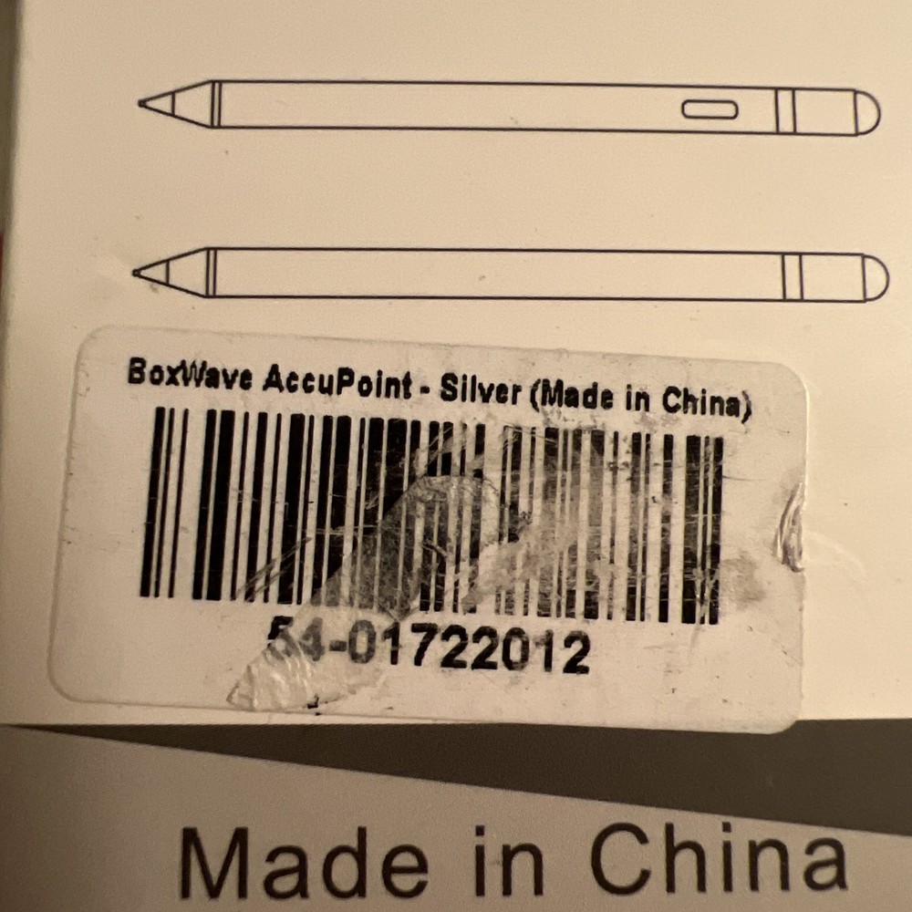 BoxWave Accupoint - Silver - Superfine Nib 1-2mm